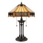 Quoizel Table Lamp from the Indus range. Indus 2 Light Table Lamp Product Code = QZ-INDUS-TL