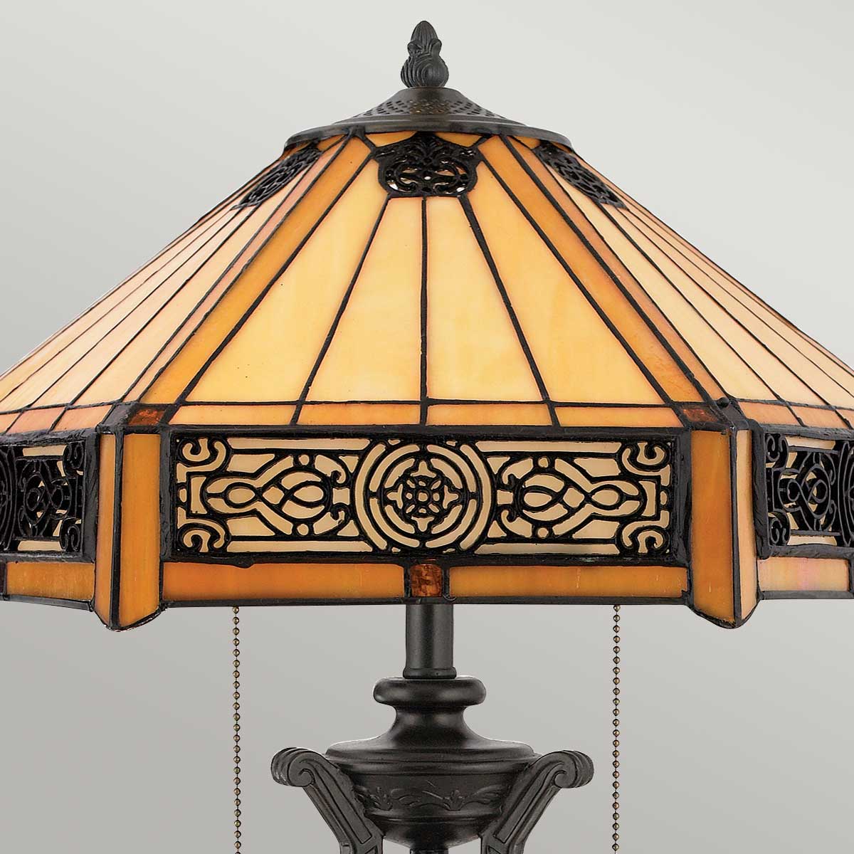 Quoizel Table Lamp from the Indus range. Indus 2 Light Table Lamp Product Code = QZ-INDUS-TL