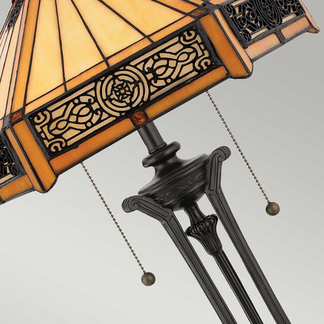 Quoizel Table Lamp from the Indus range. Indus 2 Light Table Lamp Product Code = QZ-INDUS-TL