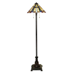 Quoizel Floor Lamp from the Inglenook range. Inglenook 2 Light Floor Lamp Product Code = QZ-INGLENOOK-FL