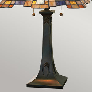 Quoizel Table Lamp from the Inglenook range. Inglenook 2 Light Table Lamp Product Code = QZ-INGLENOOK-TL