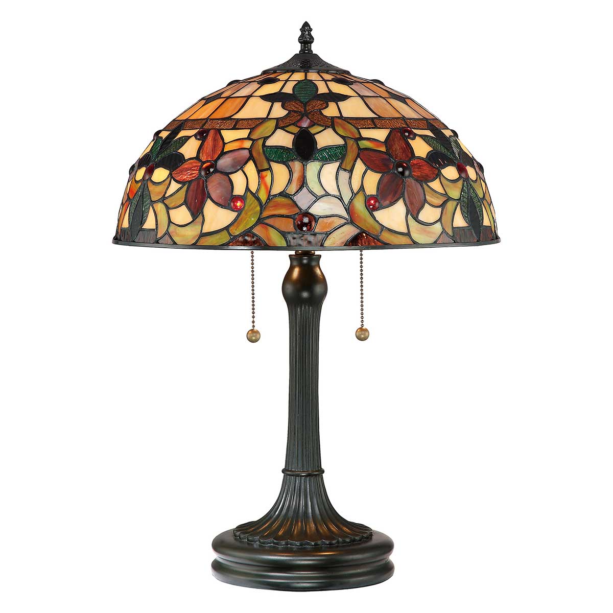 Quoizel Table Lamp from the Kami range. Kami 2 Light Table Lamp Product Code = QZ-KAMI-TL