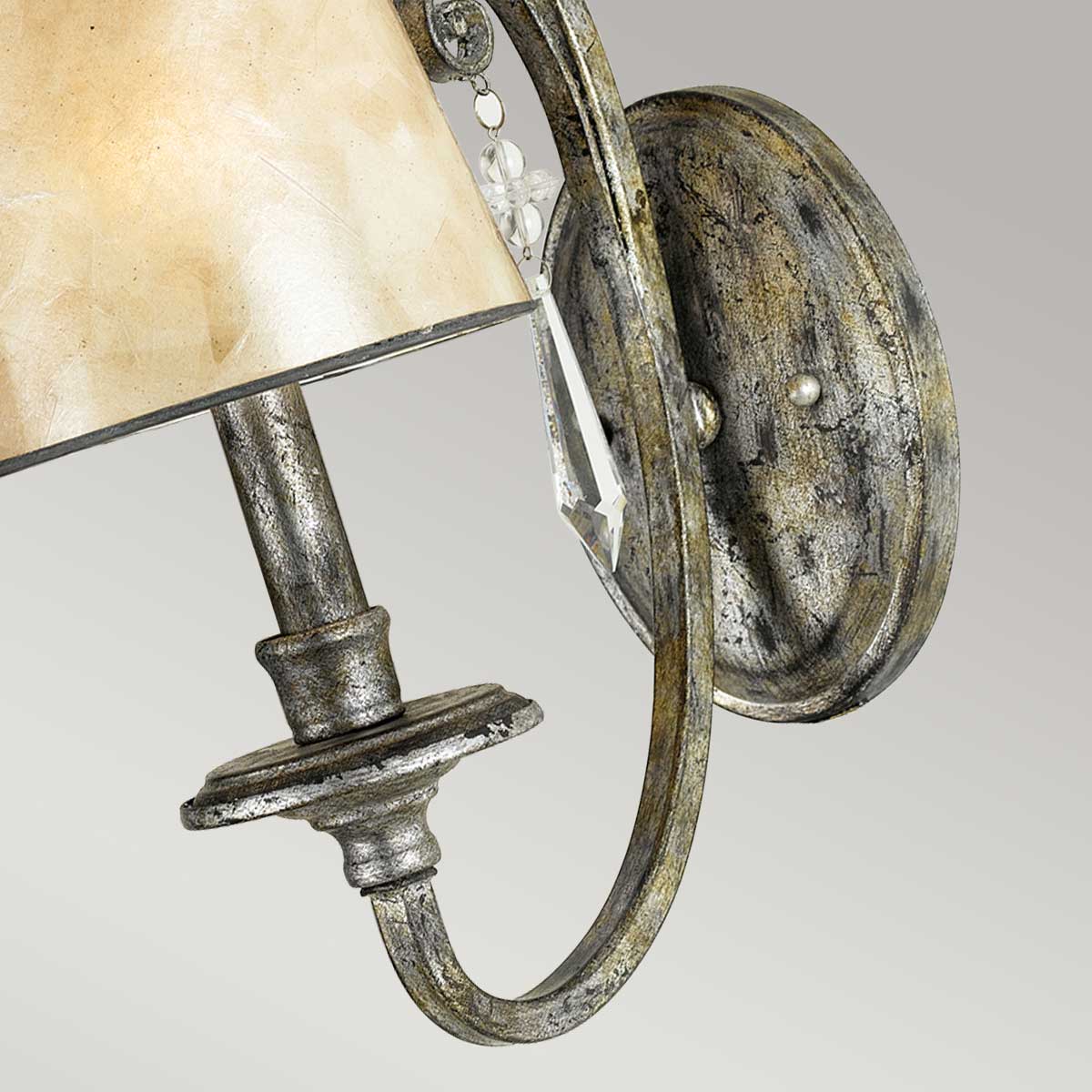 Quoizel Wall Light from the Kendra range. Kendra 1 Light Wall Light Product Code = QZ-KENDRA1
