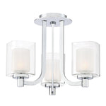 Quoizel Ceiling Semi-Flush from the Kolt range. Kolt 3 Light Semi-Flush Product Code = QZ-KOLT-SF-PC-BATH