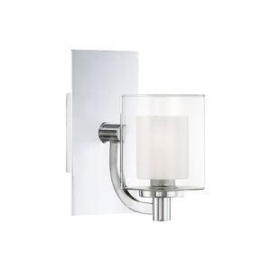 Quoizel Wall Light from the Kolt range. Kolt 1 Light Wall Light Product Code = QZ-KOLT1-PC-BATH