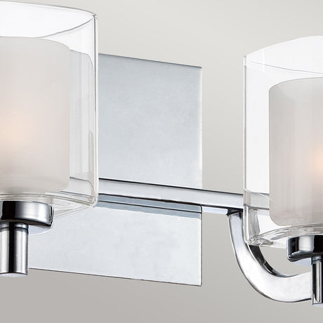 Quoizel Wall Light from the Kolt range. Kolt 2 Light Wall Light Product Code = QZ-KOLT2-PC-BATH
