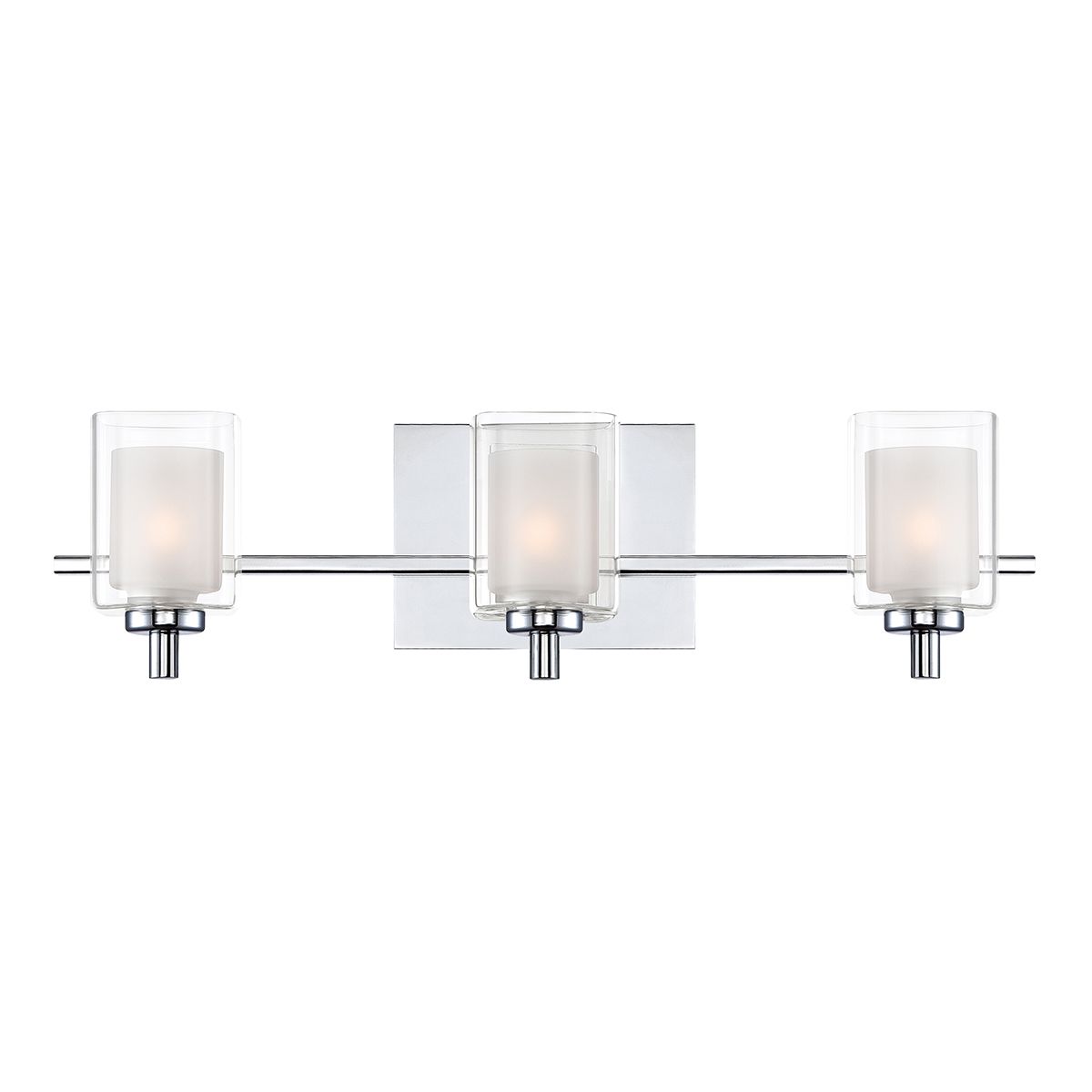 Quoizel Wall Light from the Kolt range. Kolt 3 Light Wall Light – SKU QZ-KOLT3-PC-BATH