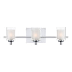 Quoizel Wall Light from the Kolt range. Kolt 3 Light Wall Light Product Code = QZ-KOLT3-PC-BATH