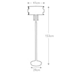 Quoizel Floor Lamp from the Laguna range. Laguna 2 Light Floor Lamp – SKU QZ-LAGUNA-FL-A