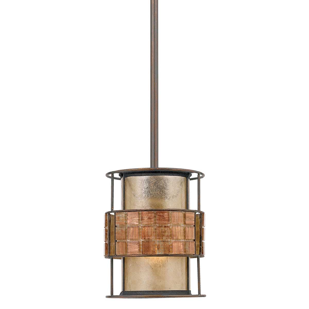 Quoizel Pendant from the Laguna range. Laguna 1 Light Mini Pendant Product Code = QZ-LAGUNA-MP