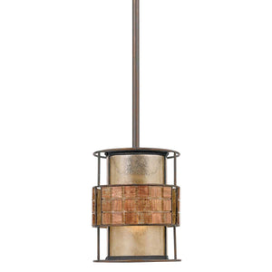 Quoizel Pendant from the Laguna range. Laguna 1 Light Mini Pendant Product Code = QZ-LAGUNA-MP
