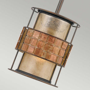 Quoizel Pendant from the Laguna range. Laguna 1 Light Mini Pendant Product Code = QZ-LAGUNA-MP