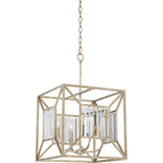 Quoizel Pendant from the Lakeside range. Lakeside 4 Light Square Pendant Product Code = QZ-LAKESIDE4-P-B