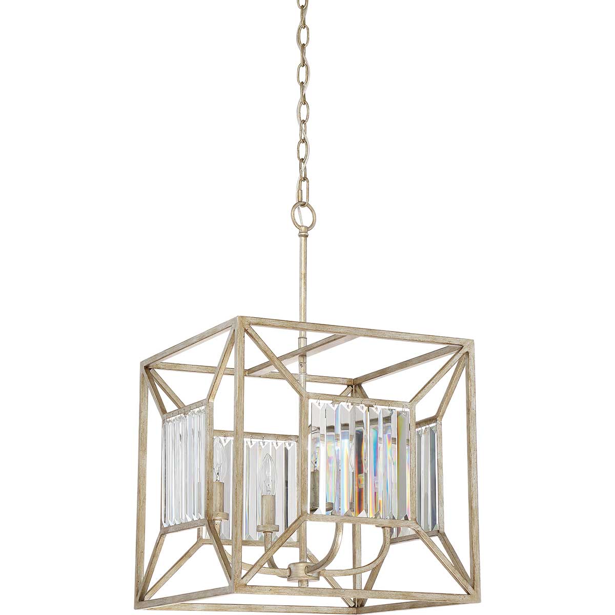Quoizel Pendant from the Lakeside range. Lakeside 4 Light Square Pendant Product Code = QZ-LAKESIDE4-P-B