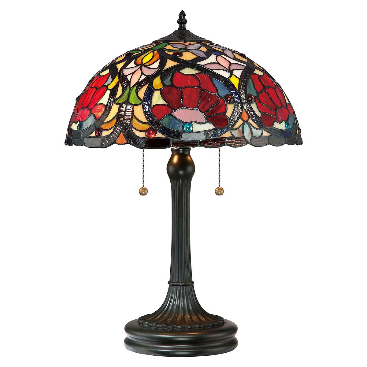 Quoizel Table Lamp from the Larissa range. Larissa 2 Light Table Lamp Product Code = QZ-LARISSA-TL