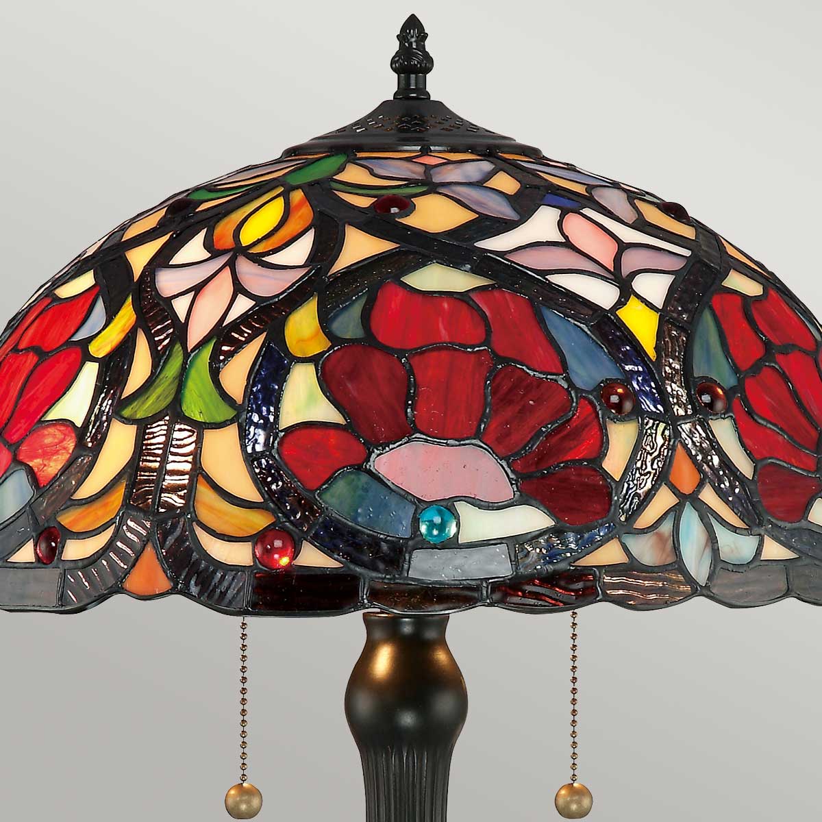 Quoizel Table Lamp from the Larissa range. Larissa 2 Light Table Lamp Product Code = QZ-LARISSA-TL