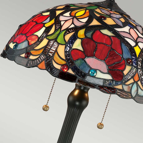 Quoizel Table Lamp from the Larissa range. Larissa 2 Light Table Lamp Product Code = QZ-LARISSA-TL