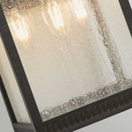 Quoizel Outdoor Wall Light from the Livingston range. Livingston 3 Light Large Wall Lantern – SKU QZ-LIVINGSTON2-L