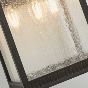 Quoizel Outdoor Wall Light from the Livingston range. Livingston 3 Light Large Wall Lantern Product Code = QZ-LIVINGSTON2-L