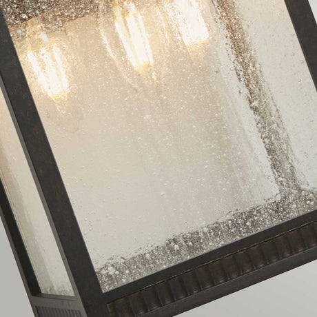 Quoizel Outdoor Wall Light from the Livingston range. Livingston 3 Light Large Wall Lantern Product Code = QZ-LIVINGSTON2-L