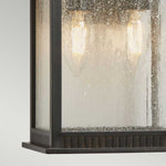 Quoizel Outdoor Wall Light from the Livingston range. Livingston 2 Light Medium Wall Lantern Product Code = QZ-LIVINGSTON2-M