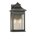 Quoizel Outdoor Wall Light from the Livingston range. Livingston 2 Light Medium Wall Lantern Product Code = QZ-LIVINGSTON2-M