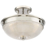 Quoizel Ceiling Semi-Flush from the Mantle range. Mantle 2 Light Semi-Flush – SKU QZ-MANTLE-SF-IS