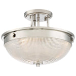 Quoizel Ceiling Semi-Flush from the Mantle range. Mantle 2 Light Semi-Flush Product Code = QZ-MANTLE-SF-IS
