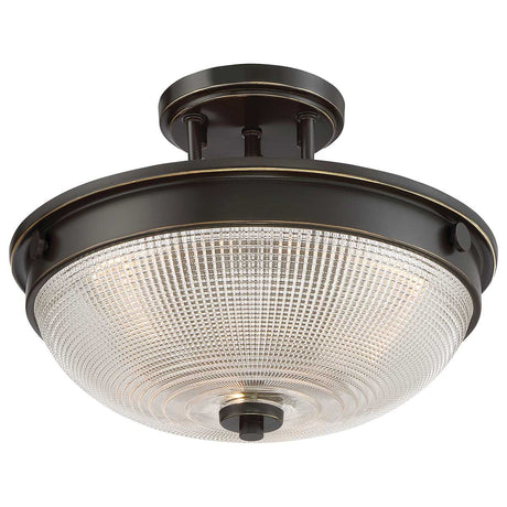 Quoizel Ceiling Semi-Flush from the Mantle range. Mantle 2 Light Semi-Flush Product Code = QZ-MANTLE-SF-PN