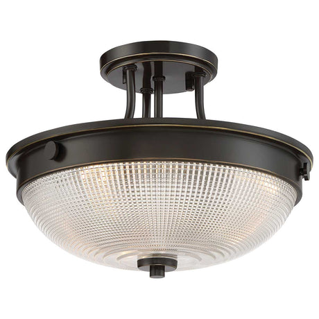 Quoizel Ceiling Semi-Flush from the Mantle range. Mantle 2 Light Semi-Flush Product Code = QZ-MANTLE-SF-PN