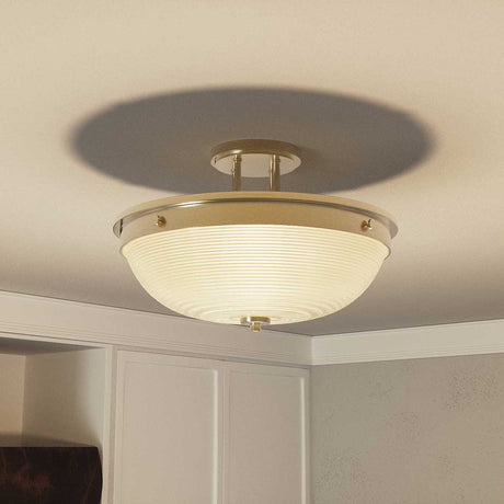 Quoizel Ceiling Semi-Flush from the Mantle range. Mantle 2 Light Semi-Flush Product Code = QZ-MANTLE-SF-WS