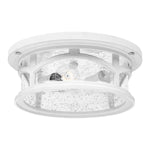 Quoizel Ceiling Flush from the Marblehead range. Marblehead 2 Light Flush Product Code = QZ-MARBLEHEAD-F-WHT