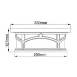 Quoizel Ceiling Flush from the Marblehead range. Marblehead 2 Light Flush – SKU QZ-MARBLEHEAD-F-WHT