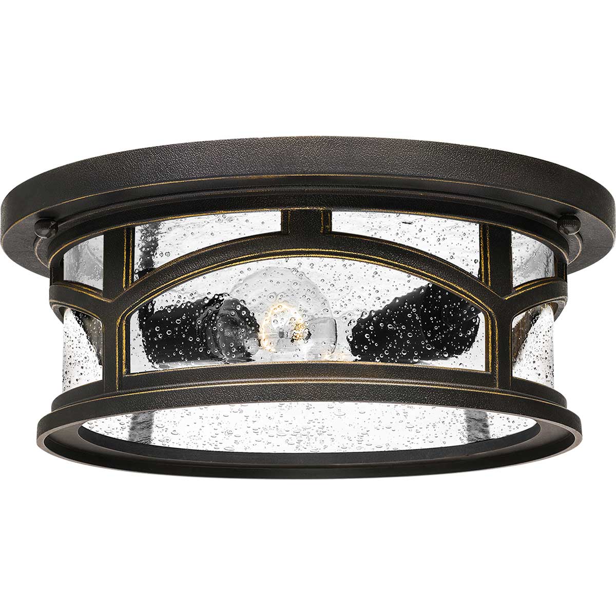 Quoizel Ceiling Flush from the Marblehead range. Marblehead 2 Light Flush Product Code = QZ-MARBLEHEAD-F