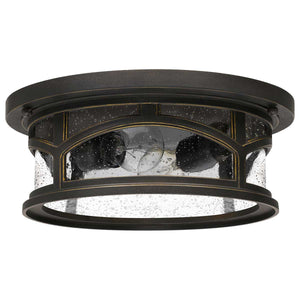 Quoizel Ceiling Flush from the Marblehead range. Marblehead 2 Light Flush Product Code = QZ-MARBLEHEAD-F