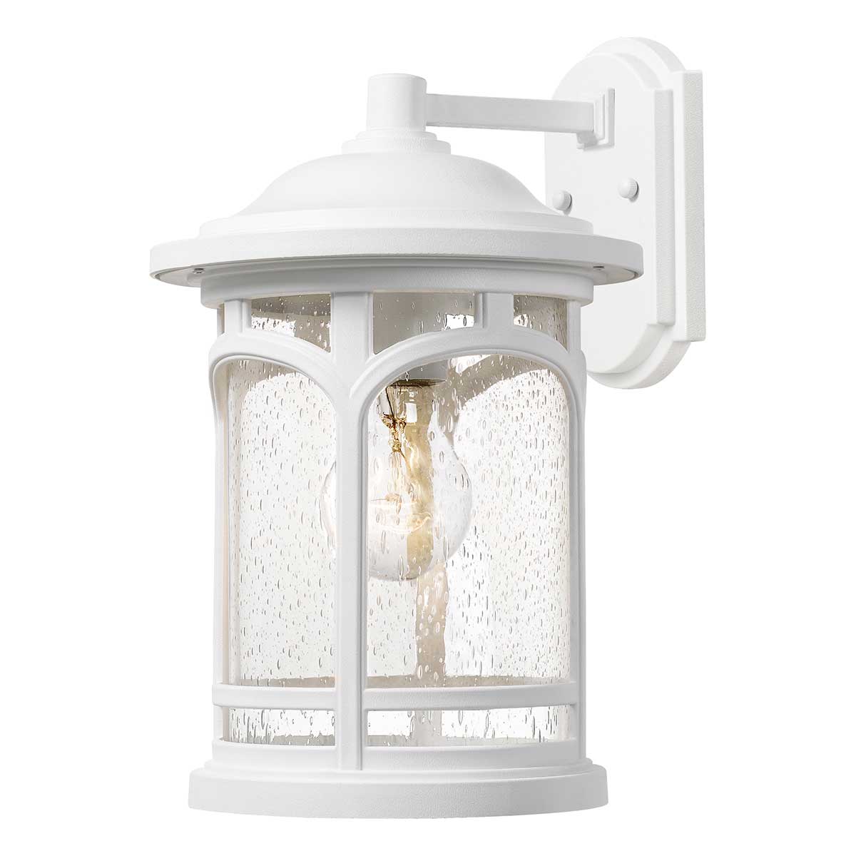 Quoizel Outdoor Wall Light from the Marblehead range. Marblehead 1 Light Medium Wall Lantern Product Code = QZ-MARBLEHEAD-M-WHT