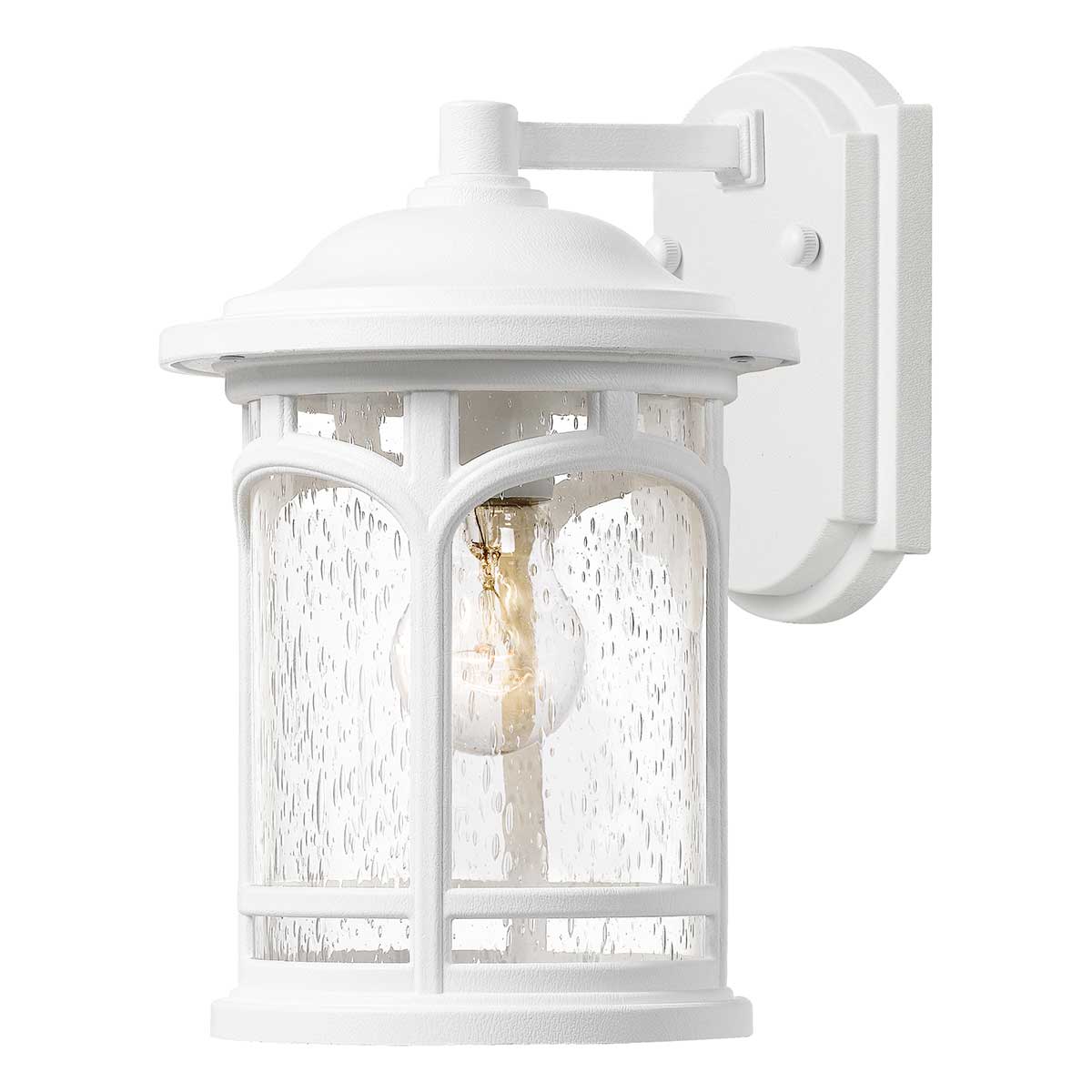 Quoizel Outdoor Wall Light from the Marblehead range. Marblehead 1 Light Small Wall Lantern Product Code = QZ-MARBLEHEAD-S-WHT