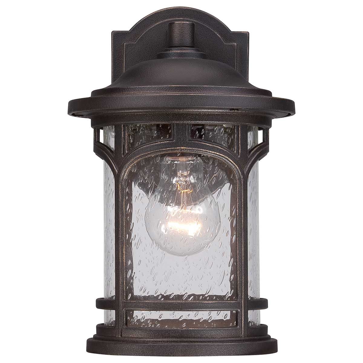 Quoizel Outdoor Wall Light from the Marblehead range. Marblehead 1 Light Small Wall Lantern – SKU QZ-MARBLEHEAD2-S