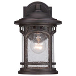 Quoizel Outdoor Wall Light from the Marblehead range. Marblehead 1 Light Small Wall Lantern Product Code = QZ-MARBLEHEAD2-S