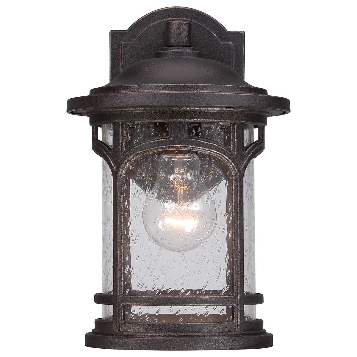 Quoizel Outdoor Wall Light from the Marblehead range. Marblehead 1 Light Small Wall Lantern Product Code = QZ-MARBLEHEAD2-S