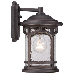 Quoizel Outdoor Wall Light from the Marblehead range. Marblehead 1 Light Small Wall Lantern Product Code = QZ-MARBLEHEAD2-S
