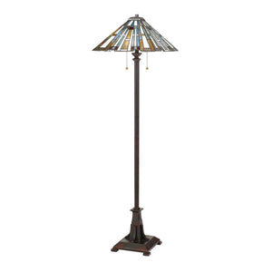 Quoizel Floor Lamp from the Maybeck range. Maybeck 2 Light Floor Lamp Product Code = QZ-MAYBECK-FL