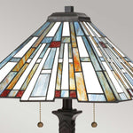 Quoizel Table Lamp from the Maybeck range. Maybeck 2 Light Table Lamp Product Code = QZ-MAYBECK-TL