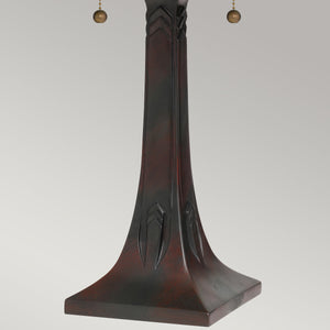Quoizel Table Lamp from the Maybeck range. Maybeck 2 Light Table Lamp Product Code = QZ-MAYBECK-TL