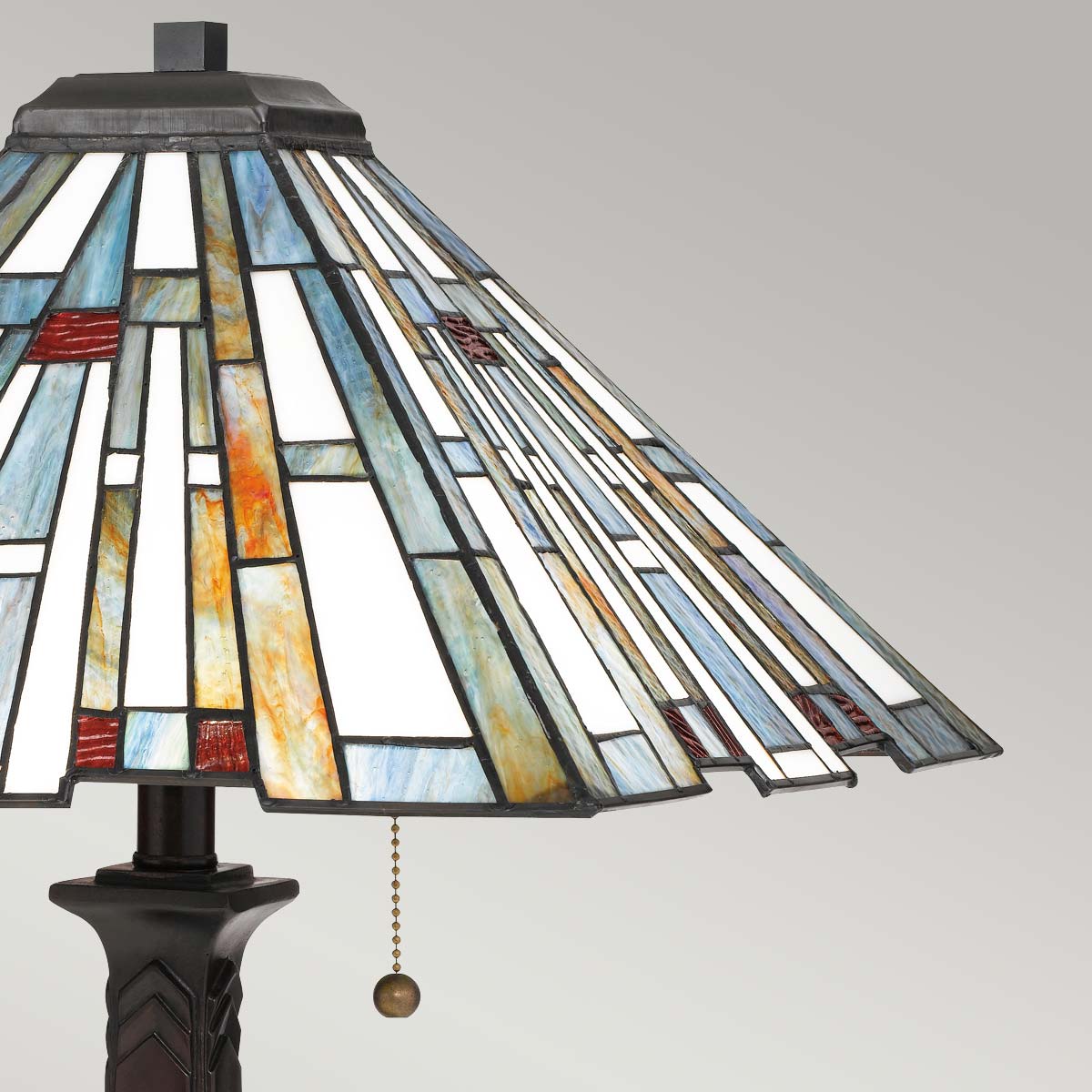 Quoizel Table Lamp from the Maybeck range. Maybeck 2 Light Table Lamp Product Code = QZ-MAYBECK-TL