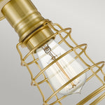 Quoizel Ceiling Semi-Flush from the Mixon range. Mixon 1 Light Semi-Flush Product Code = QZ-MIXON-SF-BB