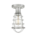 Quoizel Ceiling Semi-Flush from the Mixon range. Mixon 1 Light Semi-Flush Product Code = QZ-MIXON-SF-BN