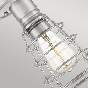 Quoizel Ceiling Semi-Flush from the Mixon range. Mixon 1 Light Semi-Flush Product Code = QZ-MIXON-SF-BN