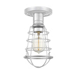 Quoizel Ceiling Semi-Flush from the Mixon range. Mixon 1 Light Semi-Flush – SKU QZ-MIXON-SF-PC