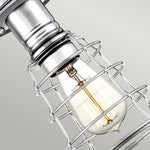 Quoizel Ceiling Semi-Flush from the Mixon range. Mixon 1 Light Semi-Flush – SKU QZ-MIXON-SF-PC